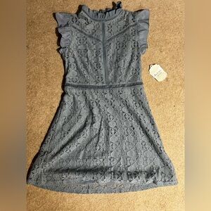 NWT! Altar'd State Cream Patterned Dress